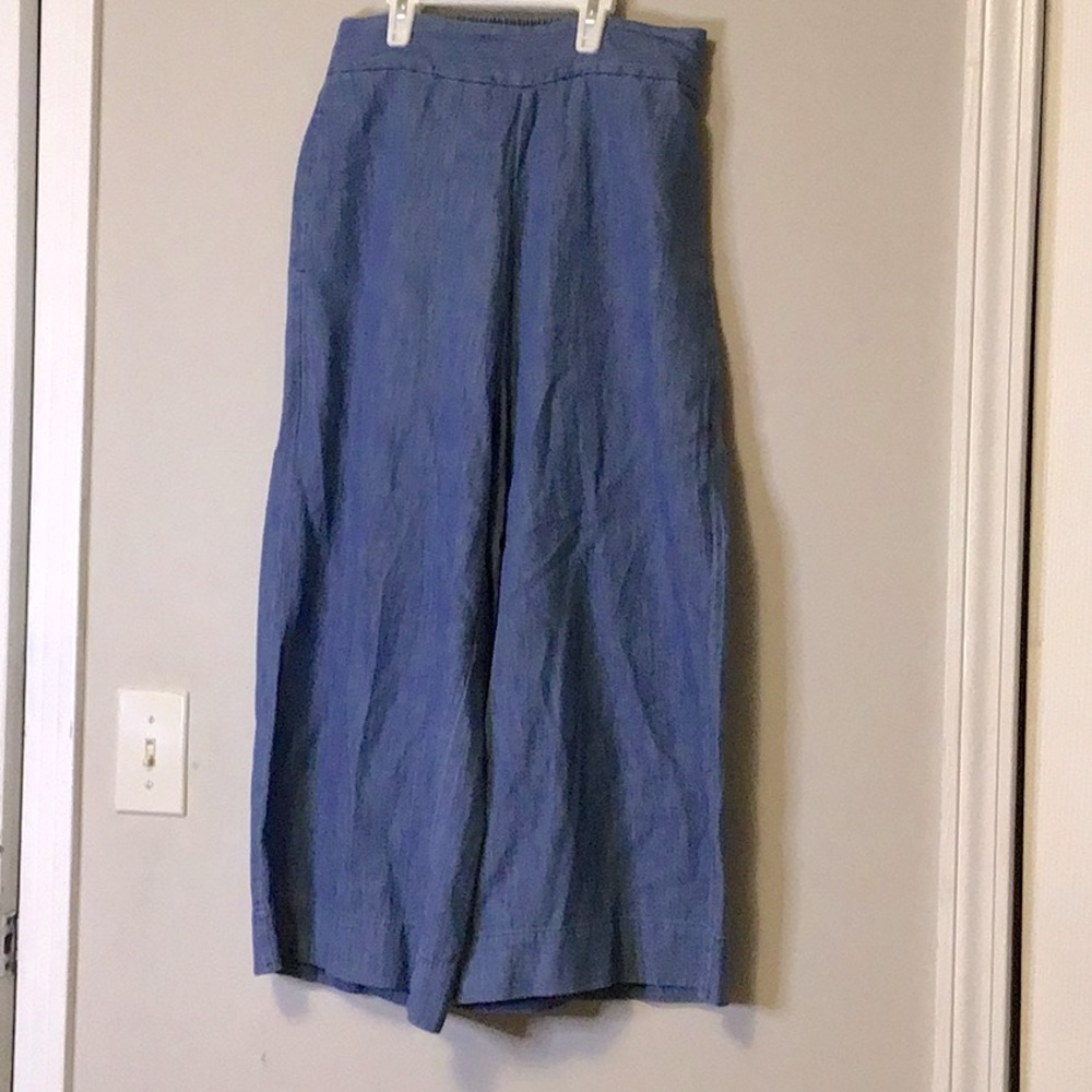 Madewell pull on crop pants